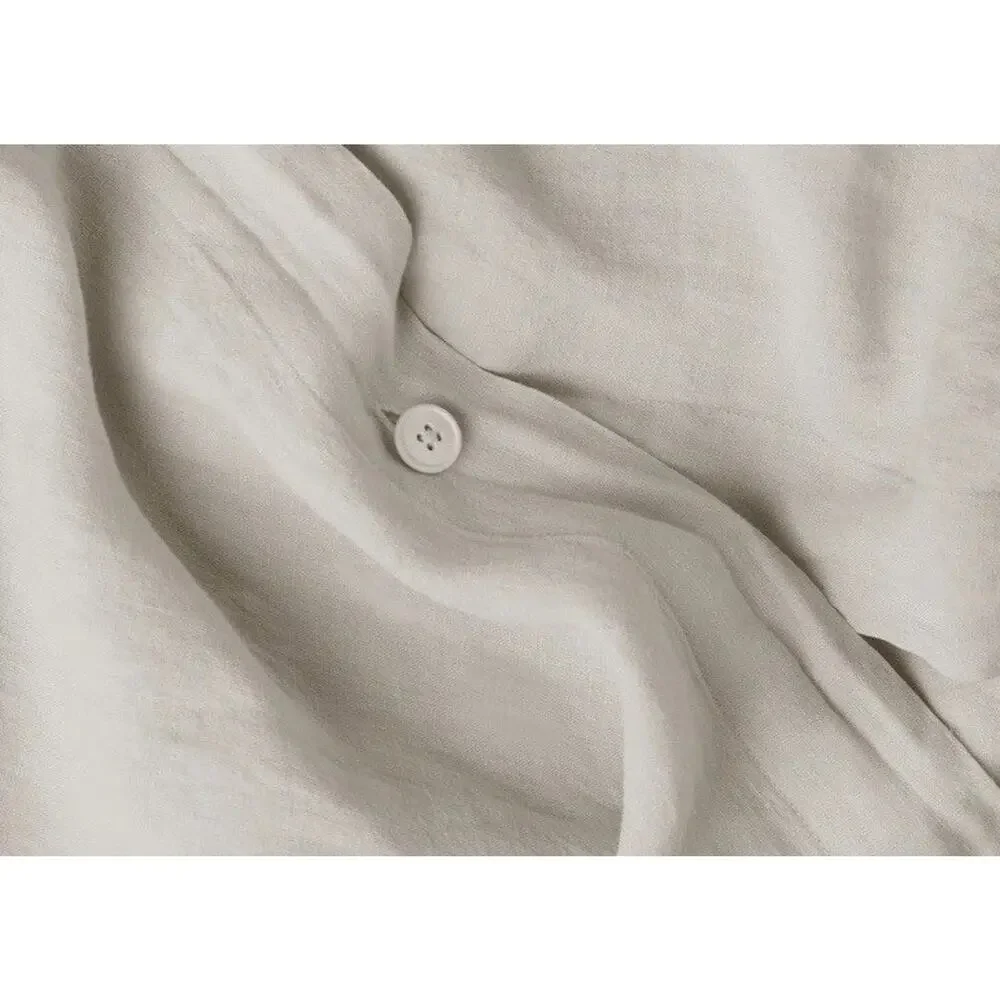 Parachute Linen Duvet Cover (grey) King/cal King NEW $390